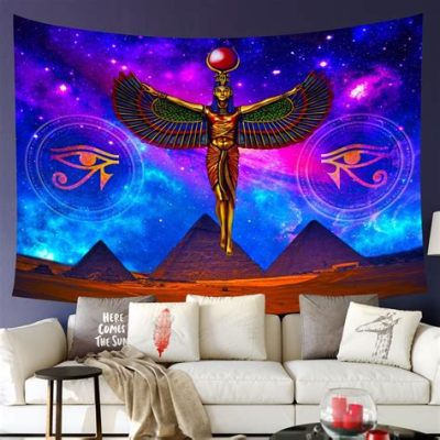  The Triumph of Horus - A Vivid Tapestry Woven with Mythology and Divine Glory!