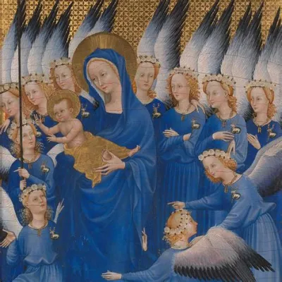  The Wilton Diptych -  A Golden Dream Wrapped in Exquisite Miniature and Dazzling Majesty!